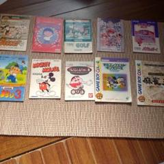 ゲームボーイ説明書のみ大量　ミッキーマウス＆ちびまる子ちゃん＆パズルボーイ等