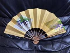 日本舞踊 藤間流 松の緑 舞扇子 29cm 箱付き