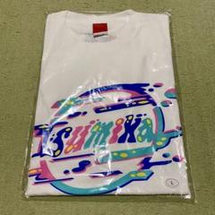 白Lセット XLサイズ Vermillion's スレート グリッチTシャツ Lサイズ Vermillion's ホワイト グリッチ Tシャツ sumika - メルカリ