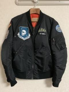 ★超美品!【AVIREX MA-1 】ブラック★