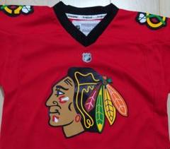 NHL シカゴ・ブラックホークス Reebok レプリカユニフォーム【S/M】