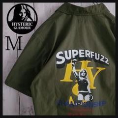 【完売】ヒステリックグラマー ミリタリー半袖シャツ