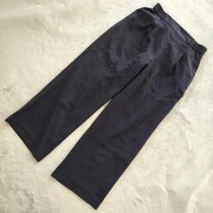 green label relaxing タックワイドパンツ ネイビー サイズS