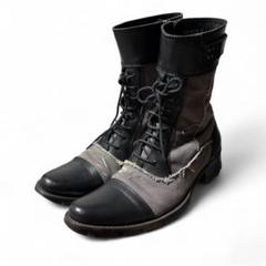 靴 side zip boots archive Y2K 00s side zip boots archive Y2K 00s - メルカリ