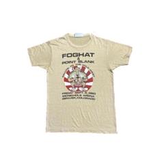 80s USA製 Tシャツ M Foghat Point Blank ロック