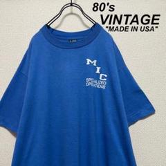 【USA製】 80's ヴィンテージ プリントTシャツ シングルステッチ 黒タグ