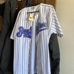 横浜ベイスターズ　ユニフォーム メッシュ 白/青 横浜ベイスターズ ユニフォーム メッシュ 白/青 - メルカリ