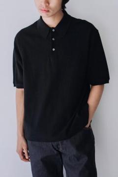 COMOLI ポロシャツ COMOLI / コモリ | 鹿の子 半袖ポロシャツ - Navy | 通販 - 正規