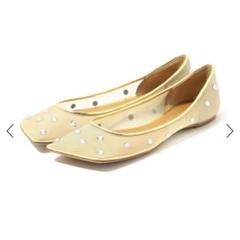新品未使用 PIPPICHIC LINDA DIAMOND フラットシューズ