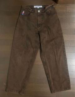 サ*ト様 ポーラースケート　Bigboy ブラウンブラック POLAR BIG BOY JEANS / BROWN / BLUE (ポーラー ビッグボーイ