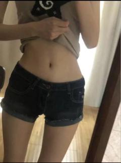 デニムショートパンツ✨ミニタイト年中活躍コーデに最適