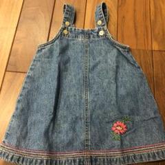 デニム ジャンパースカート 80 gap