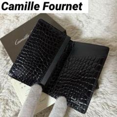 現行品【未使用】カミーユフォルネ コンパクトウォレット アリゲーター VERSO Camille Fournet 【新品未使用】カミーユフォルネ 現行品 21.14