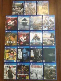 PS4　ゲームソフトセット まとめて19本