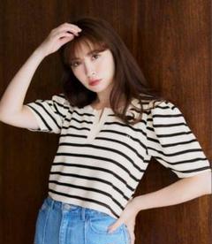 ♡Herlipto saint-louis striped top♡