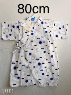 【新品】甚平 ロンパース 80cm 男の子