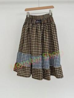 coyseio チェックロングスカート 1サイズ coyseio チェックロングスカート 1サイズ