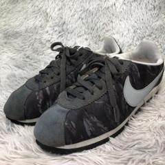 美品 NIKE ナイキ CLASSIC NYLONスニーカー カモフラ