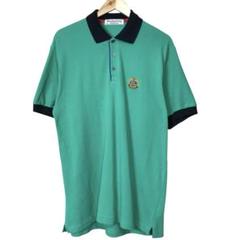 美品】バーバリー・半袖ポロシャツ・ノヴァチェック・緑