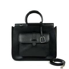 【希少】グッチ ハンドバッグ 2WAY レザー ブラック シルバー金具