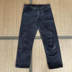 専用　80s Levi's 505 USA製 ブラック　先染め　表記W32L32 80's Levi's 505 USA製 先染め ブラックデニム W32 - メルカリ