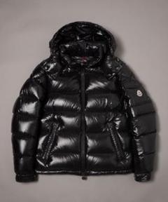 MONCLER◆BEAMS別注マットナイロンMAYA◆黒・サイズ3◆超美USED MONCLER - MONCLER BEAMS別注 MAYA マットナイロンの通販 by NO