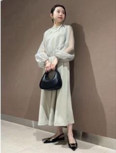 【一度使用のみ】3WAYボレロブラウスタックワンピースコーデSETのサムネイル
