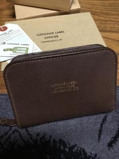 黒 合成皮革 LUGGAGE LABEL 財布 LUGGAGE LABEL ラゲッジレーベル ライナー ウォレット 951-09264