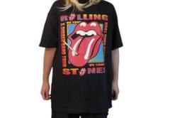 The Rolling Stones ピンク Tシャツ ⭐️レア⭐️Lサイズ Desigual Women's Rhinestone The Rolling Stones T-Shirt Red