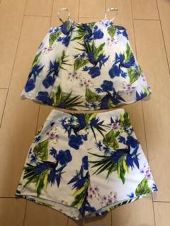 ムルーア　キャミ　ショートパンツ　セットアップ