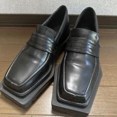靴 meltthelady square loafer meltthelady square loafer - メルカリ