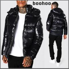 boohoo ハイシャインパネル パファージャケット　サイズXSのサムネイル