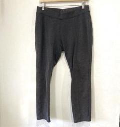 ユニクロ　ストレッチパンツ ウエストほそ見え（XL）グレー