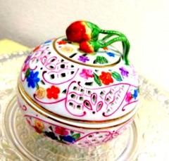 フランス　アルザス　ボンボニエール　小物入れ Sajouの素敵な小物ケースのご紹介💕 BOÎTE RANGEMENT CLIC-CLAC