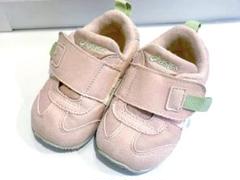 ASICS ベビーシューズ ピンク マジックテープ　サイズ13センチ