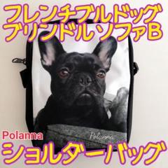 【Polanna】フレンチブル★ショルダーバッグ(ブリンドル ソファB)