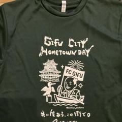 【FC岐阜】岐阜市ホームタウンデー記念Tシャツ LLサイズ