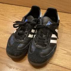 アディダス　サンバ　adidas samba 24.5cm 黒　ブラック