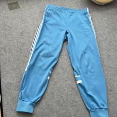 レア　adidas ORDER MADE ジャージパンツ 水色