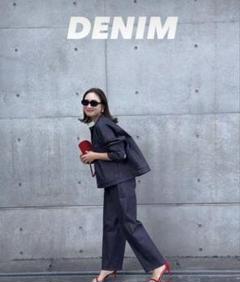 ⭐︎新品未使用タグ付き⭐︎liten ヨクバリワイドデニムパンツ　サイズ2 YOKUBARI Wide Pants – LIten.online