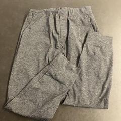お値引きUNIQLO グレー ロングパンツ 140