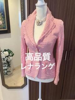 RENA LANGE/レナランゲ】カーディガン ブラック ウール100