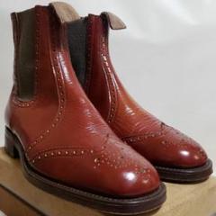 メルカリ - PaulSmith×CHEANEY 26 英国製 チャッカブーツ バーガンディ ...
