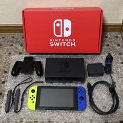 Nintendo Switch 初期型 ネオンイエロー 低価格で大人気の Nintendo Switch 本体 ブルー／ネオンイエロー