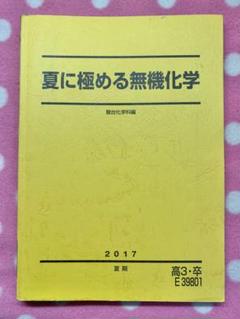 駿台春期講習最難関・化学 2024年版 新高3・卒
