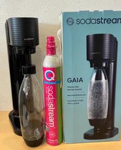 未使用品　2025年3月購入sodastream GAIA 黒 炭酸水メーカー 未使用品 2025年3月購入sodastream GAIA 黒 炭酸水メーカー