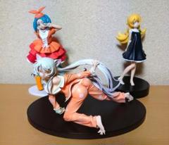 m*c様 化物語　ブラック羽川　フィギュアセット 物語〉シリーズ」羽川＆ブラック羽川のフィギュアセット
