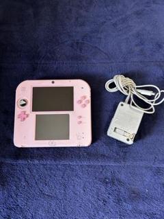 【ジャンク品】任天堂 ニンテンドー2DS ピンク 充電器付き(購入者確定)