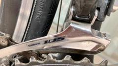 SHIMANO 105 リア・フロントディレイラーセット シマノ 105 FD-R7100-BS バンド31.8/28.6 フロントディレーラー