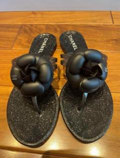 美品】シャネル チェーン サンダル 37